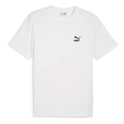 тениска,мъжки,тениски,puma,classics,small,logo,short,sleeve,t,shirt,white