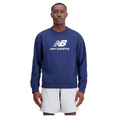 блуза,мъжки,пуловери,new,balance,essentials,stacked,logo,french,terry,sweatshirt,blue