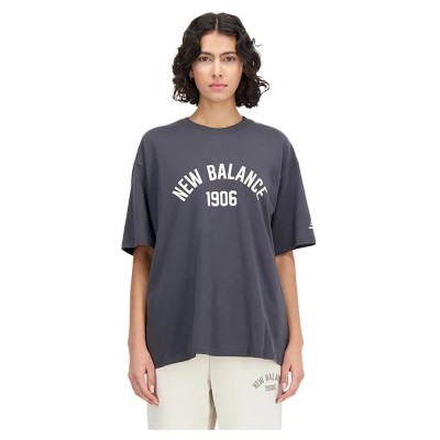 тениска,дамски,тениски,new,balance,essentials,varsity,oversized,short,sleeve,t,shirt,brown,(blacktop)