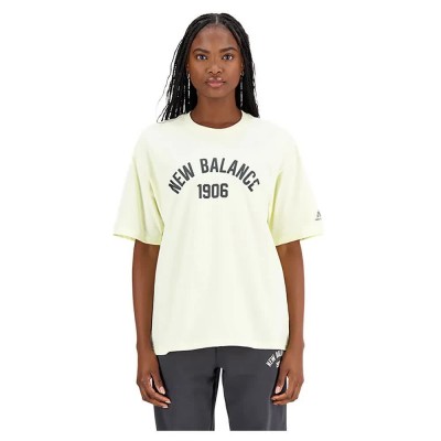 тениска,дамски,тениски,new,balance,essentials,varsity,oversized,short,sleeve,t,shirt,dawn,glow,(white)