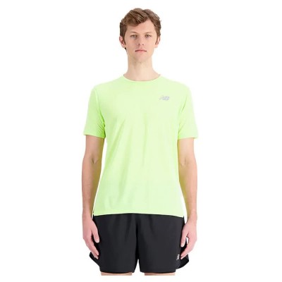 тениска,мъжки,тениски,new,balance,impact,run,short,sleeve,t,shirt,green,(thirty,watt,heather)