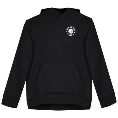 суичър,детски,блузи,new,balance,nb,hoops,essentials,hoodie,black