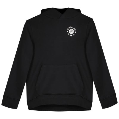 суичър,детски,блузи,new,balance,nb,hoops,essentials,hoodie,black,(black)