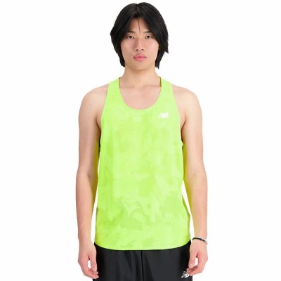 тениска,мъжки,тениски,new,balance,q,speed,jacquard,sleeveless,t,shirt,yellow