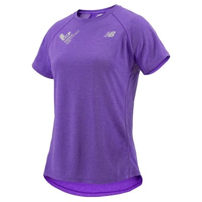 тениска,дамски,тениски,new,balance,valencia,marathon,impact,run,short,sleeve,t,shirt,purple,(electric,indigo,heather)
