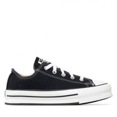 детски,маратонки,детски,маратонки,converse,kids,chuck,taylor,all,star,eva,lift,trainers,black,white,black,(black)