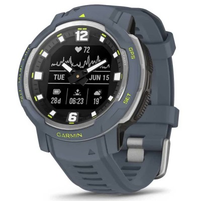 часовници,garmin,reloj,instinct®,crossover,granite,blue,(silver)