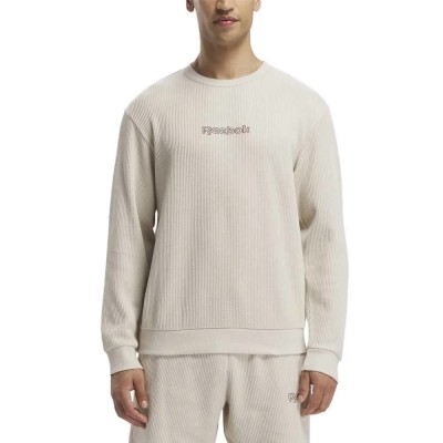 блуза,мъжки,пуловери,reebok,classics,ri,vs,waffle,sweatshirt,stucco,(beige)