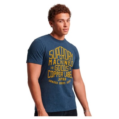 тениска,мъжки,тениски,superdry,cooper,label,workwear,short,sleeve,t,shirt,airborne,navy,jaspe,marl,(blue)