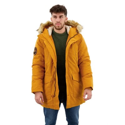 анорак,мъжки,якета,superdry,everest,faux,fur,parka,mustard,yellow,(yellow)