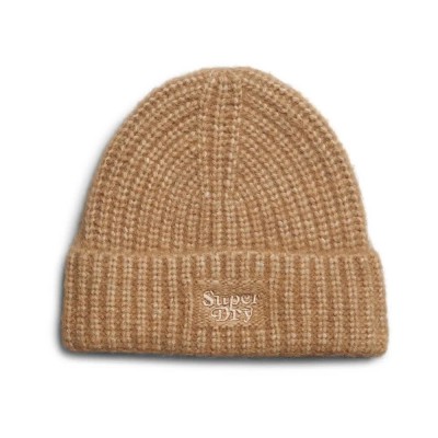 шапка,всички,шапки,superdry,rib,beanie,toasted,coconut,brown,(beige)