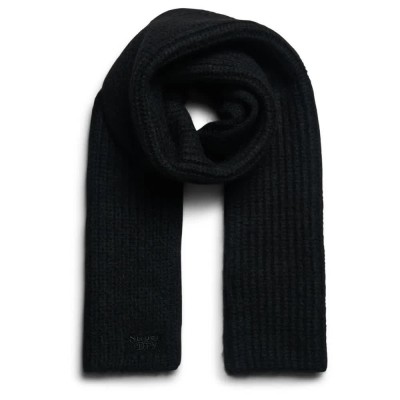 шал,ръкавици,шапки,и,шалове,superdry,rib,scarf,black