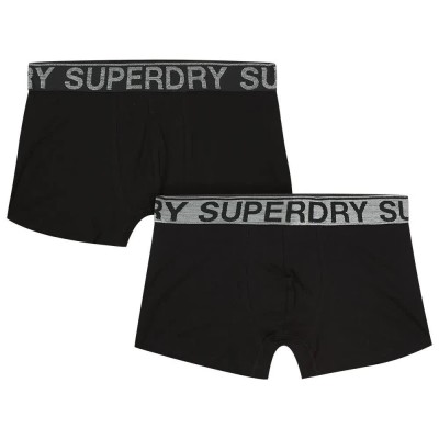 боксерки,мъжко,бельо,superdry,trunk,boxers,2,units,black,grey,(black)