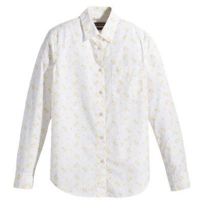 риза,с,дълъг,ръкав,дамски,блузи,дамски,ризи,dockers,original,long,sleeve,shirt,alma,pineapple,slice,(beige)