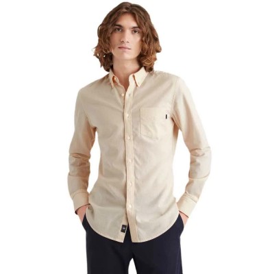 риза,с,дълъг,ръкав,мъжки,ризи,dockers,oxford,long,sleeve,shirt,beige