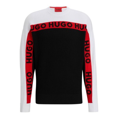 блуза,мъжки,пуловери,hugo,stimoh,full,zip,sweatshirt,black