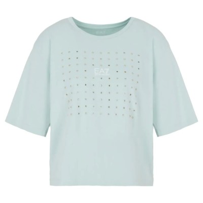 тениска,дамски,тениски,ea7,emporio,armani,6rtt30,short,sleeve,t,shirt,white