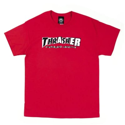 тениска,мъжки,тениски,thrasher,baker,x,short,sleeve,t,shirt,red,(red)
