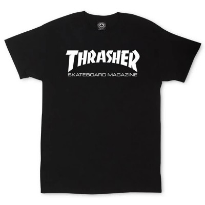 тениска,мъжки,тениски,thrasher,skate,mag,short,sleeve,t,shirt,black