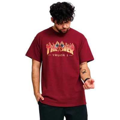 тениска,мъжки,тениски,thrasher,truck,1,maroon,short,sleeve,t,shirt,red,(maroon)