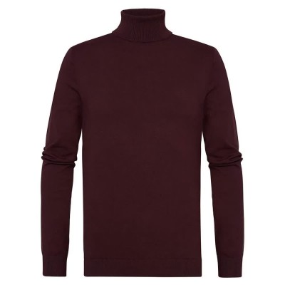 блуза,мъжки,пуловери,petrol,industries,002,sweater,dark,brick,(red)