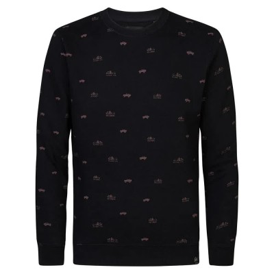 блуза,мъжки,пуловери,petrol,industries,151,sweatshirt,black