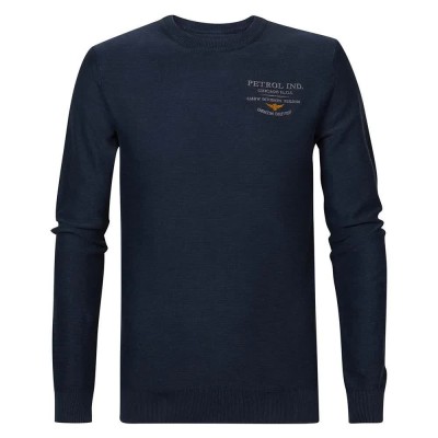 блуза,мъжки,пуловери,дамски,пуловери,petrol,industries,233,sweater,blue,(midnight,navy)