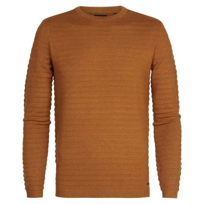 блуза,мъжки,пуловери,petrol,industries,269,sweater,almond,(brown)