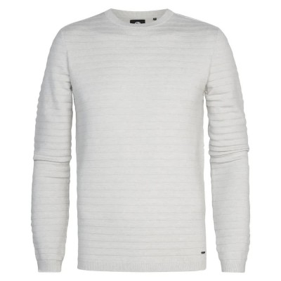 блуза,мъжки,пуловери,petrol,industries,269,sweater,antique,white,melee,(white)
