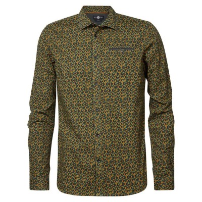риза,с,дълъг,ръкав,мъжки,ризи,petrol,industries,404,long,sleeve,shirt,green,(almond)