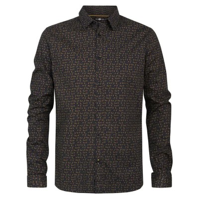 риза,с,дълъг,ръкав,мъжки,ризи,petrol,industries,406,long,sleeve,shirt,dark,moss,(green)