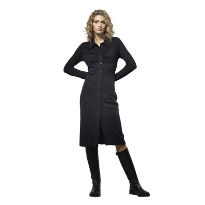 рокля,дамски,поли,и,рокли,redgreen,diamond,long,sleeve,short,dress,black,(dark,navy)