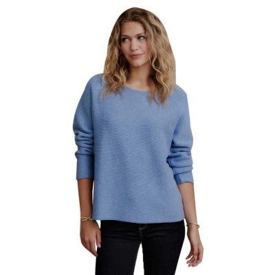 блуза,дамски,пуловери,дамски,плетени,дрехи,redgreen,julia,sweater,light,blue,melange