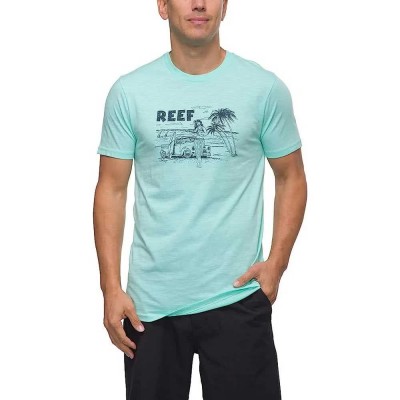 тениска,мъжки,тениски,reef,short,sleeve,t,shirt,blue,(aruba,blue)