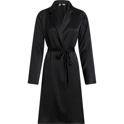 хавлии,calvin,klein,robe,bathrobe,black,(black)