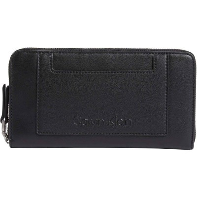 портфейли,и,портмонета,calvin,klein,set,around,large,wallet,black