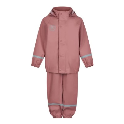 детски,екипи,color,kids,rain,solid,long,sleeve,set,pink,(ash,rose)