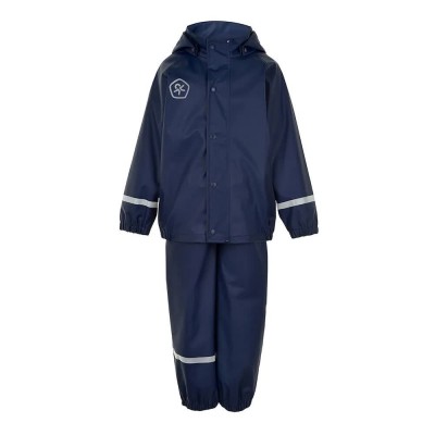 детски,екипи,color,kids,rain,solid,long,sleeve,set,blue,(dress,blues)