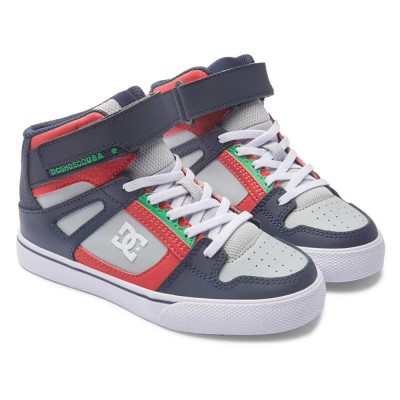 високи,кецове,детски,маратонки,dc,shoes,pure,high,top,ev,trainers,heather,grey,navy