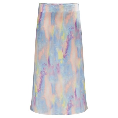 пола,дамски,поли,и,рокли,only,mayra,long,satin,aop,high,waist,long,skirt,multicolor,(cyan,blue,aop,pink,and,yellow)