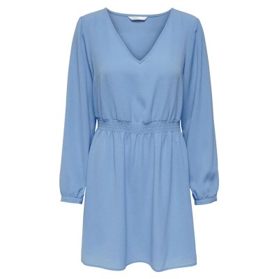 рокля,дамски,поли,и,рокли,only,nova,lux,long,sleeve,dress,blue,(provence)