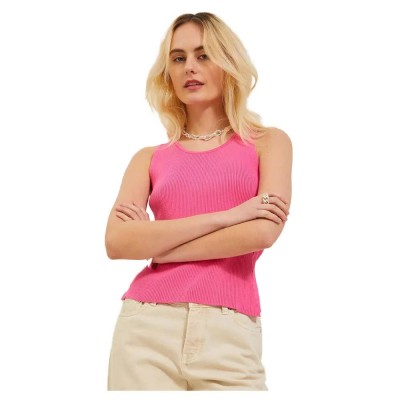 тениска,дамски,тениски,jack,&,jones,april,sleeveless,t,shirt,carmine,rose,(pink)