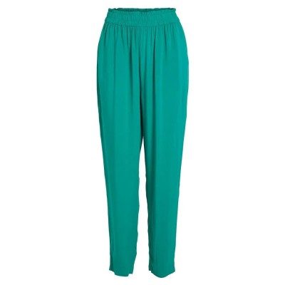 панталони,дамски,панталони,vila,celina,ankle,high,waist,pants,alhambra,(green)