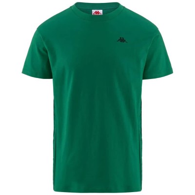 тениска,мъжки,тениски,kappa,222,banda,gasper,short,sleeve,t,shirt,green,(green,grass,green,dk)