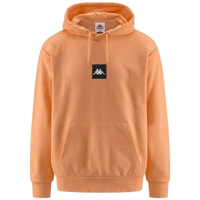 суичър,мъжки,пуловери,kappa,authentic,jpn,gomin,hoodie,orange,(orange,salmon)
