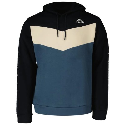 суичър,мъжки,пуловери,kappa,imagino,active,hoodie,blue,(blue,ocean,white,natural,blue)