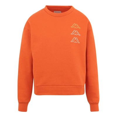 блуза,дамски,блузи,kappa,kifoli,sweatshirt,orange,rust,(orange)