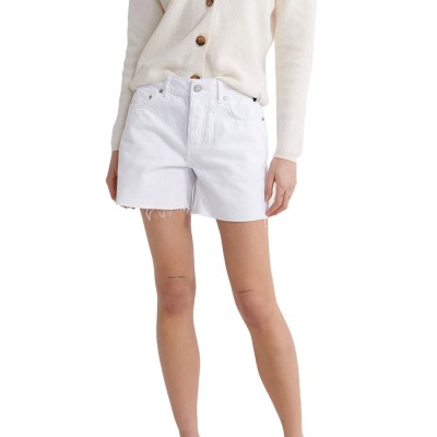 къси,панталони,дамски,панталони,superdry,mid,length,denim,shorts,refurbished,white