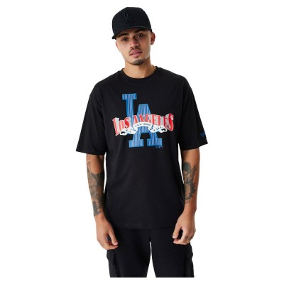 тениска,мъжки,тениски,new,era,los,angeles,dodgers,mlb,arch,graphic,short,sleeve,t,shirt,black