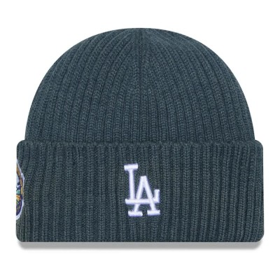шапка,всички,шапки,new,era,los,angeles,dodgers,new,traditions,beanie,grey,(dark,grey,white)